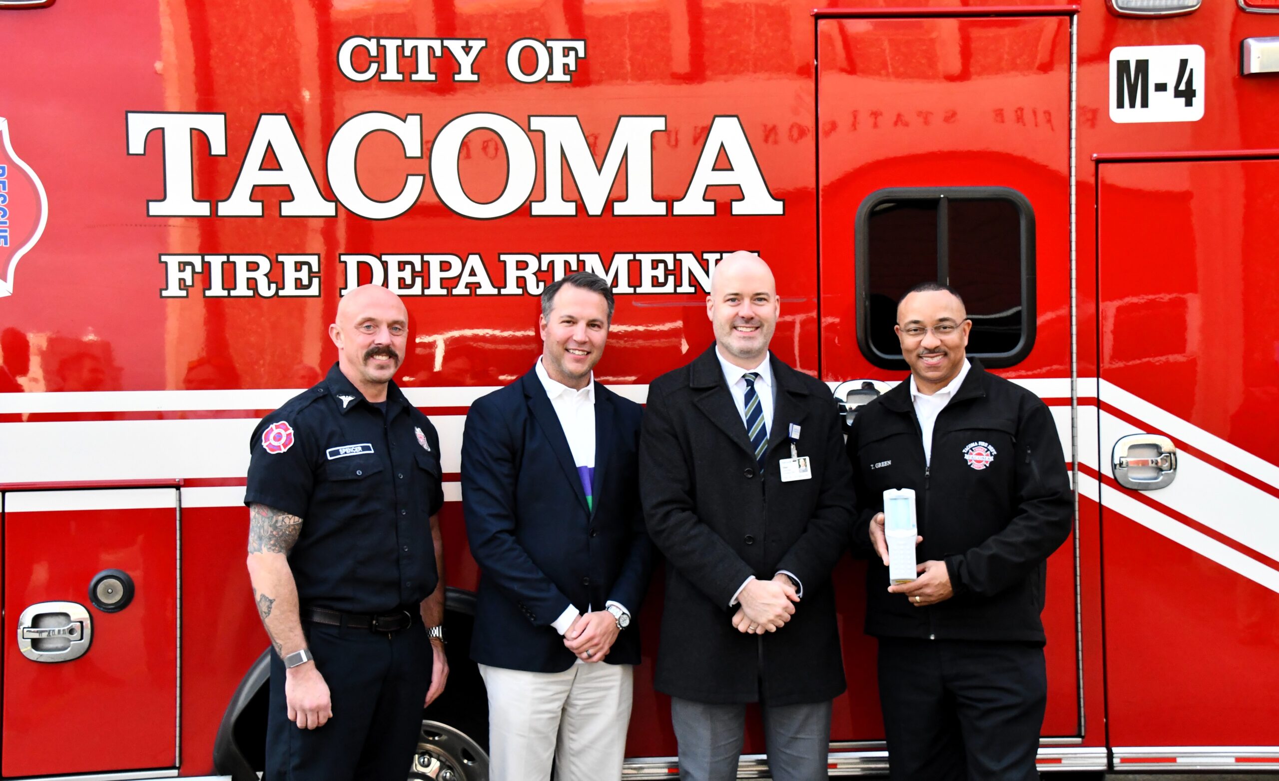 MultiCare donates mobile laboratory device to Tacoma Fire